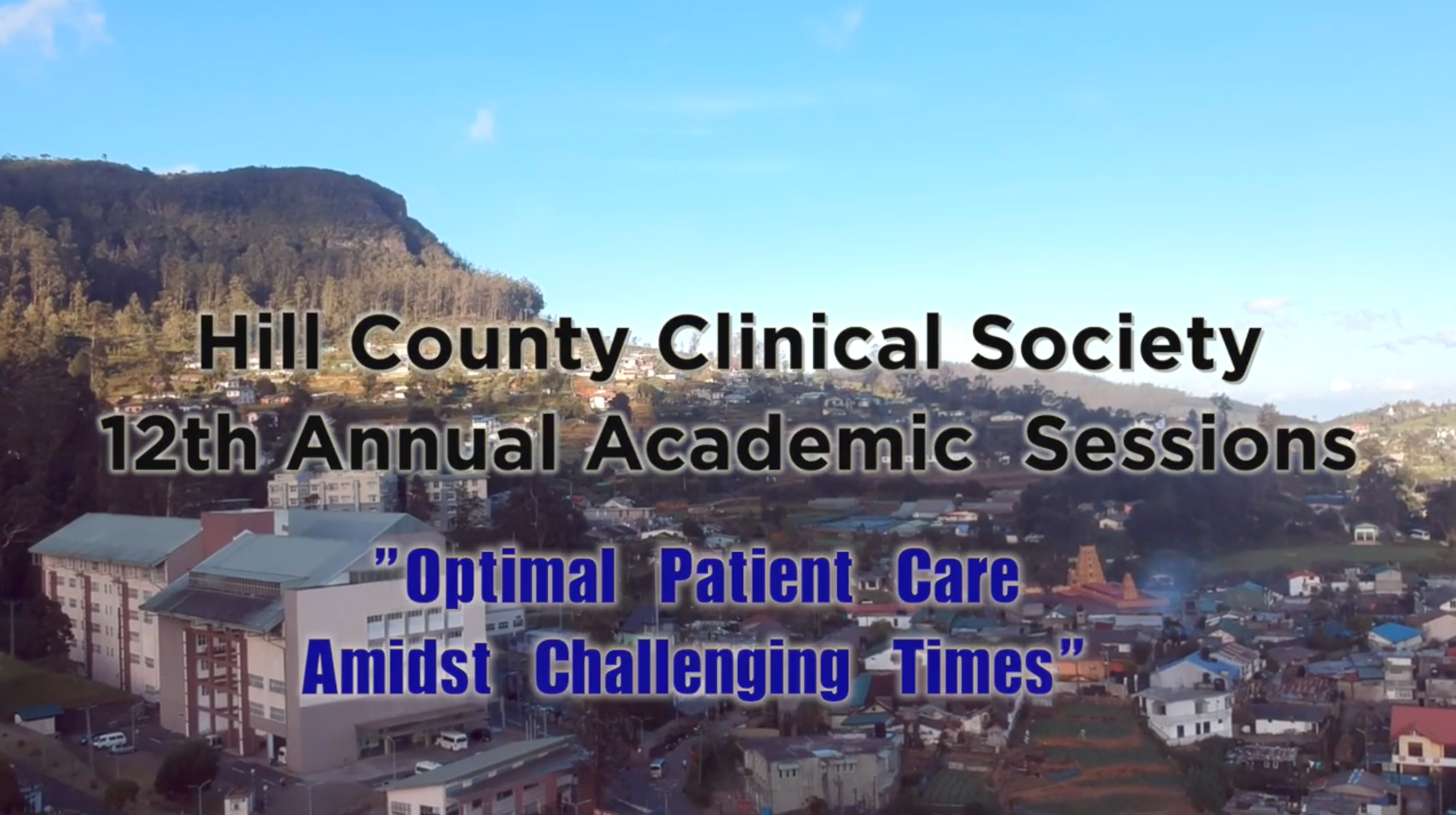 Hill Country Clinical Society 12th Annual Academic Sessions 2023