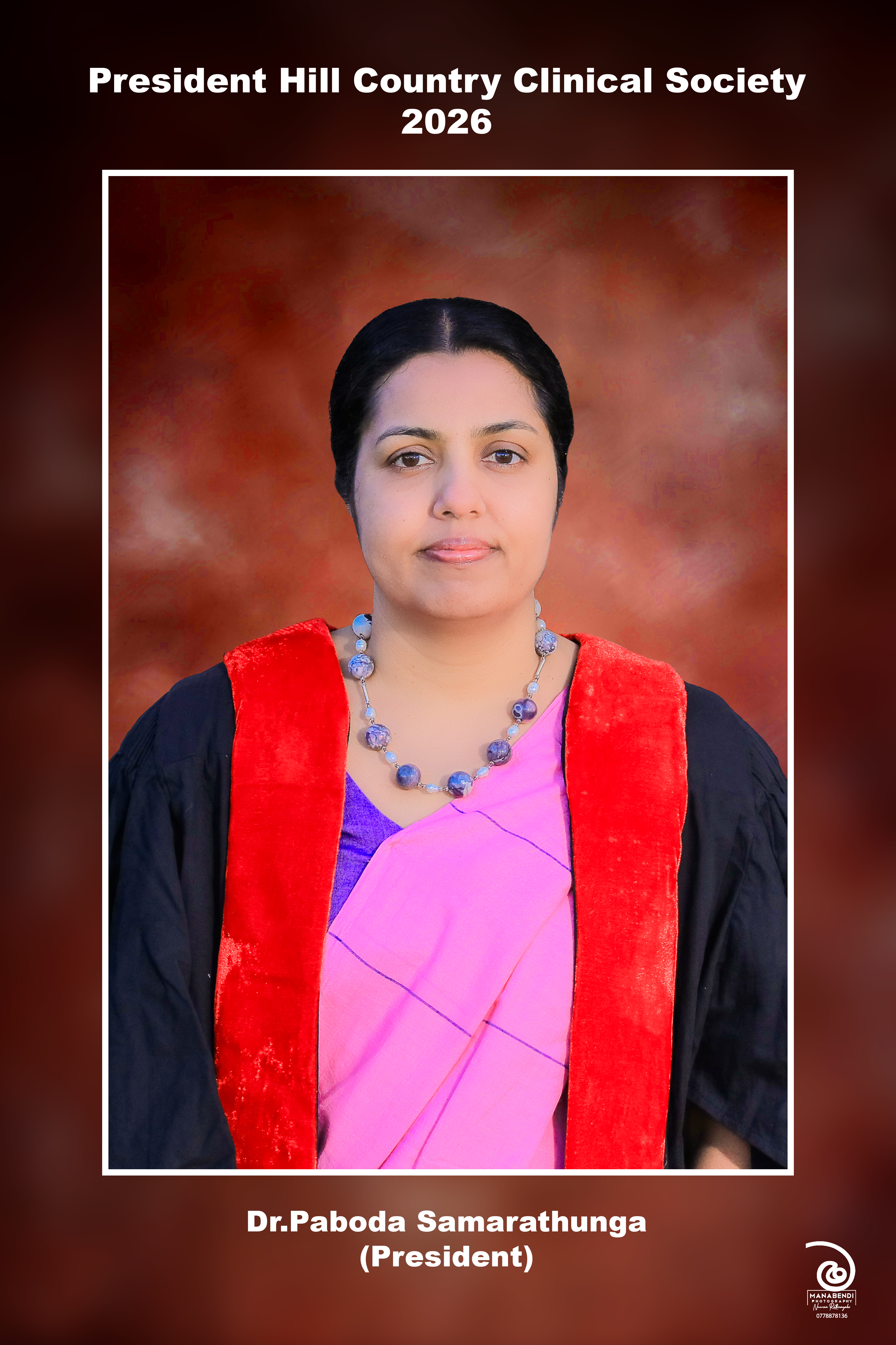 President-Dr. Paboda Samarathunga